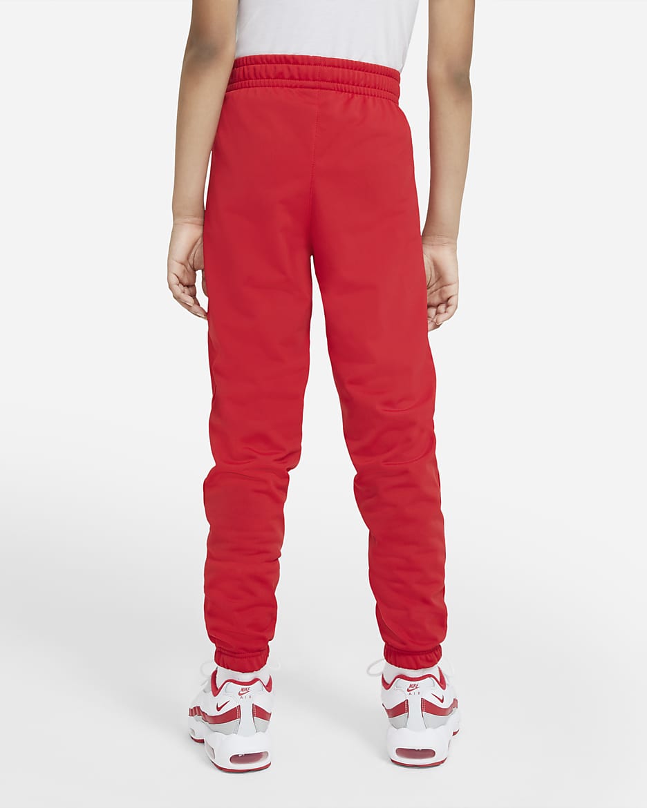 Red nike poly tracksuit online